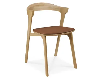 Bok Dining Chair Oak Cognac