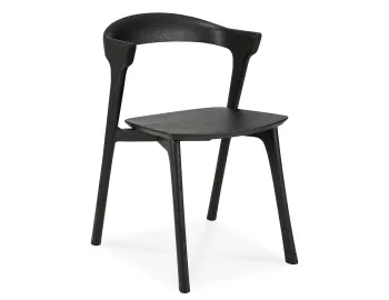 Ethnicraft Bok Dining Chair Oak Black