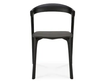 Ethnicraft Bok Dining Chair Oak Black