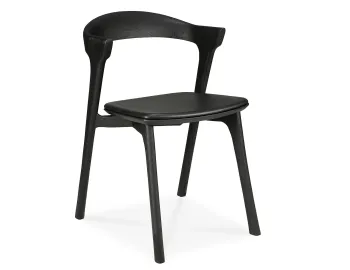 Ethnicraft Bok Dining Chair Oak Black Black