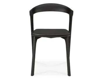 Ethnicraft Bok Dining Chair Oak Black Black
