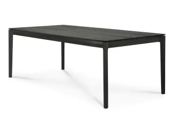 Ethnicraft Bok Dining Table Oak Black 200cm