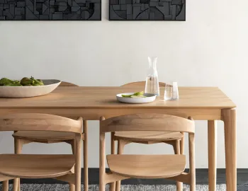Ethnicraft Bok Dining Table Oak Natural Bok Dining Chair Oak Natural 0000 Layer