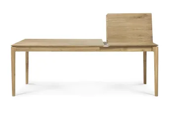 Ethnicraft Extendable Dining Table Oak Natural 140cm 0006 Layer