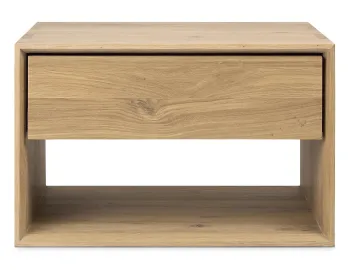 Ethnicraft Nordic Bedside Table Oak Natural 37cm