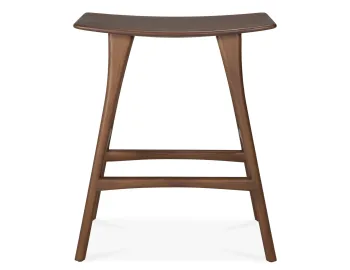Ethnicraft Osso Counter Stool Teak Brown