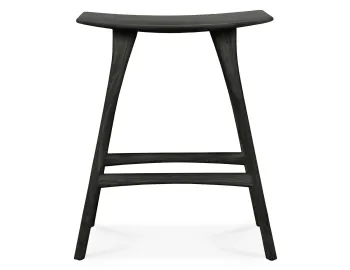 Ethnicraft Osso Counter Stool Oak Black