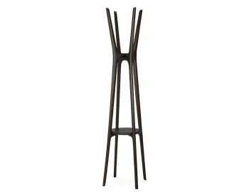 Ethnicraft Coat Stand Mahogany Dark Brown