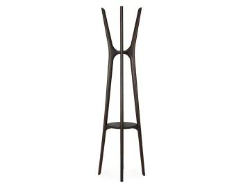 Ethnicraft Coat Stand Mahogany Dark Brown