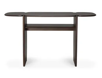 Ethnicraft Pi Console Mahogany Dark Brown 130cm