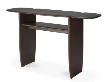 Ethnicraft Pi Console Mahogany Dark Brown 130cm