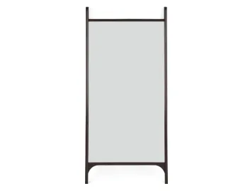 Ethnicraft Pi Floor Mirror Mahogany Dark Brown