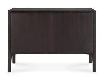 Ethnicraft Pi Sideboard Teak Dark Brown 2 Doors