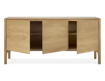 Ethnicraft Pi Sideboard Oak Natural 3 Door