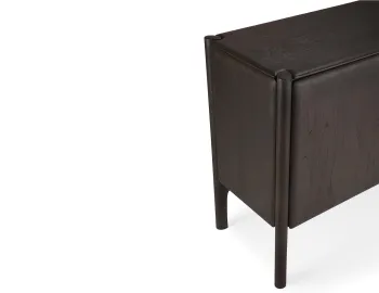 Ethnicraft Pi Sideboard Dark Brown Feature
