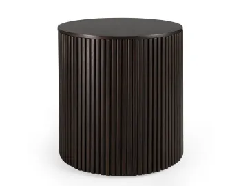 Ethnicraft Roller Max Side Table Mahoganhy Brown