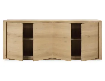 Ethnicraft Shadow Sideboard Oak Natural 203cm