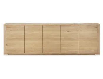 Ethnicraft Shadow Sideboard Oak Natural 250cm
