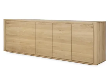 Ethnicraft Shadow Sideboard Oak Natural 250cm