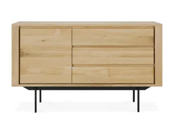 Ethnicraft Shadow Sideboard With Drawers 134cm