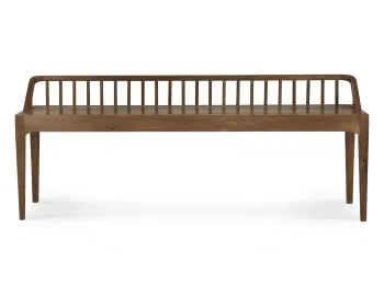 Ethnicraft Spindle Bench Teak Natural