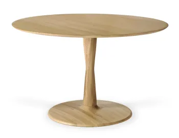 Ethnicraft Torsion Dining Table Oak Natural 127cm