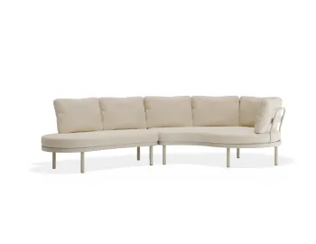 Aluna Outdoorsofa Configa Latte Husk