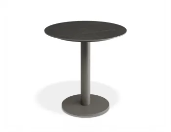 Orb Sidetable Basalt Charcoal