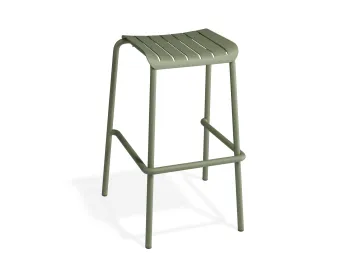 Roku Backlessbarstool Green