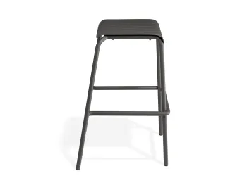 Roku Backlessbarstool Charcoal