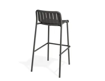 Roku Barstool Charcoal