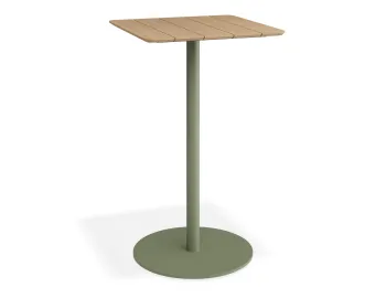 Roku Teakbartable 65x65 Green