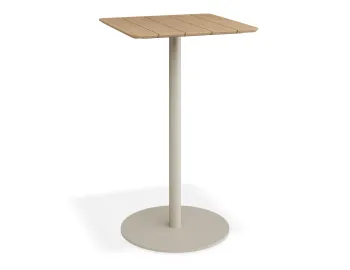 Roku Teakbartable 65x65 Latte