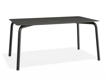 Roku Diningtable 160x90 Basalt Charcoal