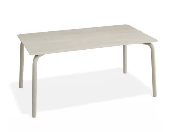 Roku Diningtable 160x90 Dune Latte