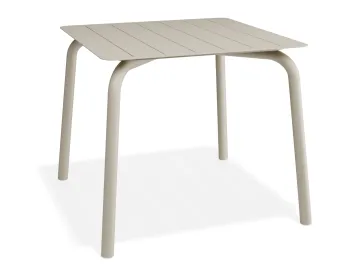 Roku Diningtable 90x90 Latte