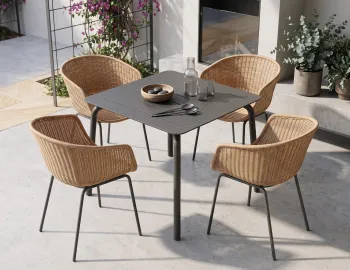 Square Oiutdoor Dining Table