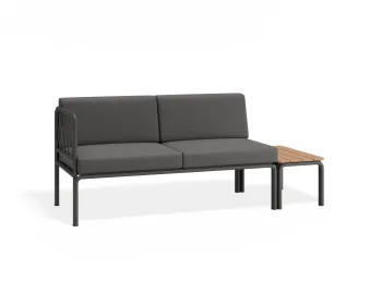 Sevillev2 Confige Charcoalframe Darkgreycushion Teakextension