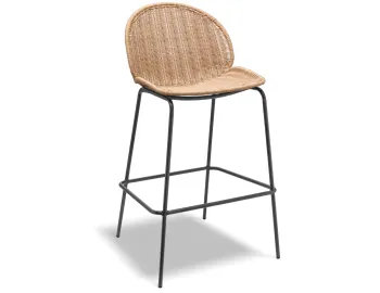 Sombra Outdoor Stool Charcoal