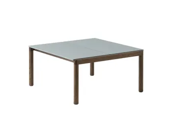 Couple Coffee Table Med Blue Oak