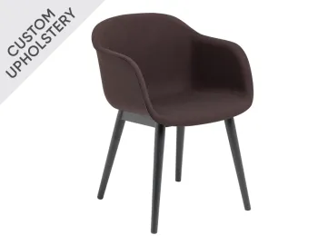 Fiber Armchair Upholstery Wood