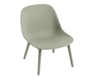 Fiber Lounge Chair Wood
