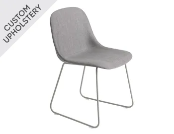 Fiber Chair Upholstery Sled Base