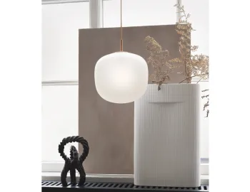 Off White Ridge Vase