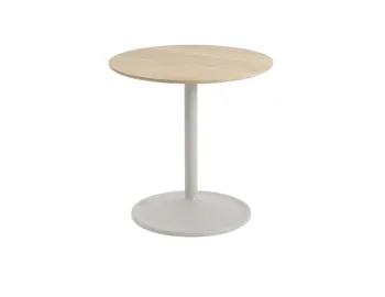 Soft Side Table 48 X 48 Oak Grey