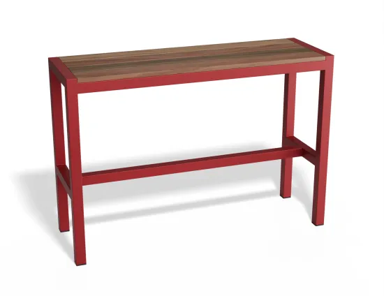 P 4 Moonah Outdoorhighbarbenchseat Flamered