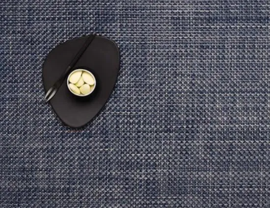 Chilewich Placemat Basketweave Denim