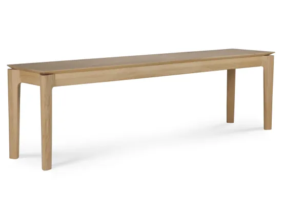 Bok Bench Oak Natural 166cm