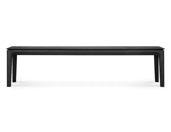 Bok Bench Oak Black 186cm