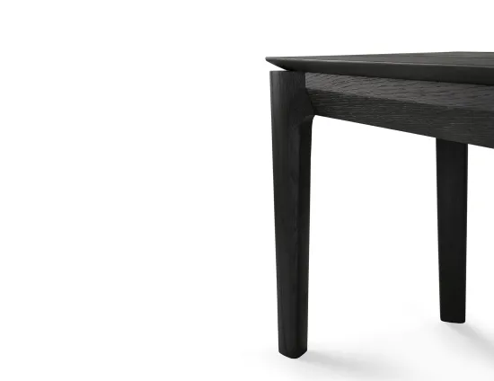 Bok Bench Oak Black 186cm